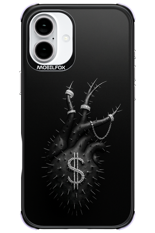 Black Heart - Apple iPhone 16 Plus
