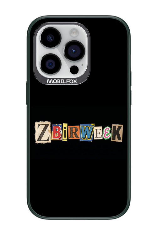 Zbirweek (black) 2.0 - Apple iPhone 14 Pro
