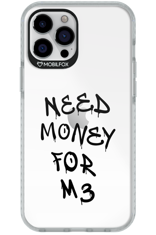 Need M3 Transparent Black - Apple iPhone 12 Pro Max