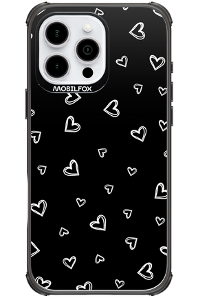 Monochrome Hearts 2.0 - Apple iPhone 16 Pro Max