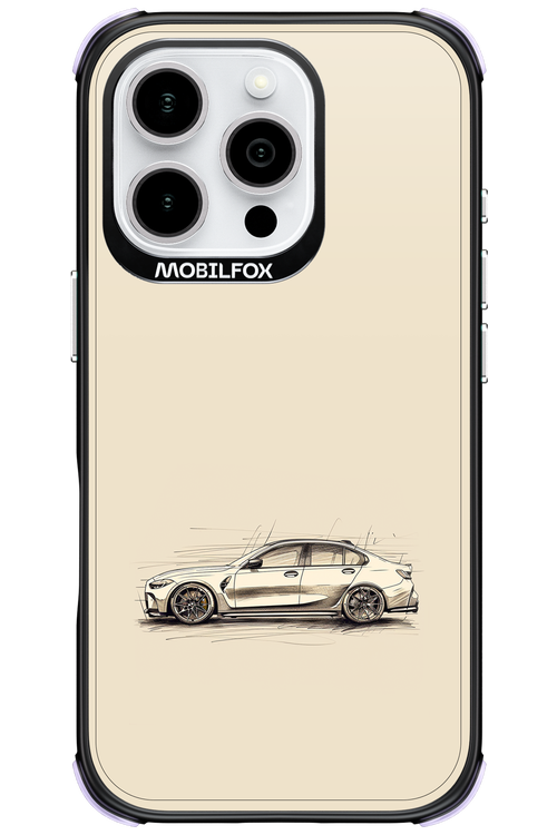 Sketch Car - Apple iPhone 16 Pro