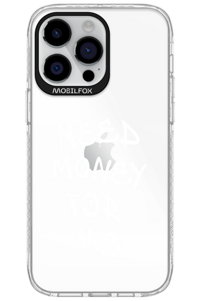 Need M3 Transparent White - Apple iPhone 14 Pro Max