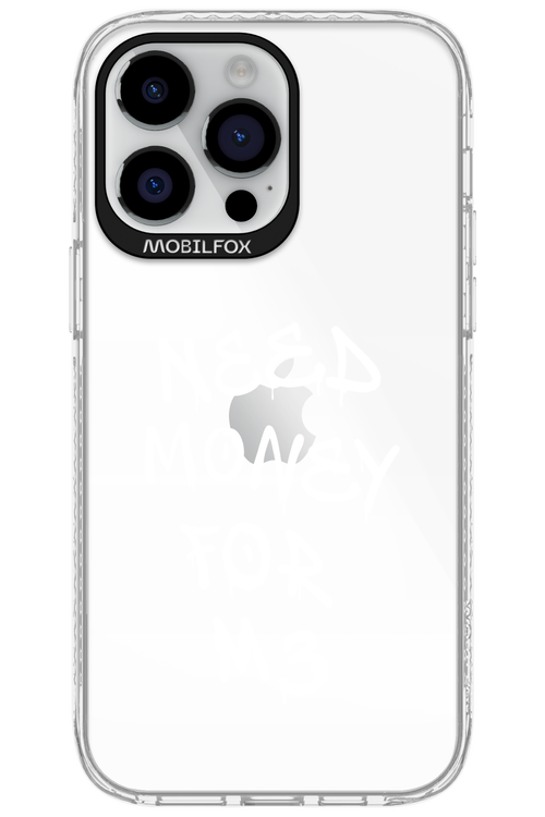 Need M3 Transparent White - Apple iPhone 14 Pro Max