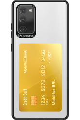 Gold Card 2.0 - Samsung Galaxy Note 20
