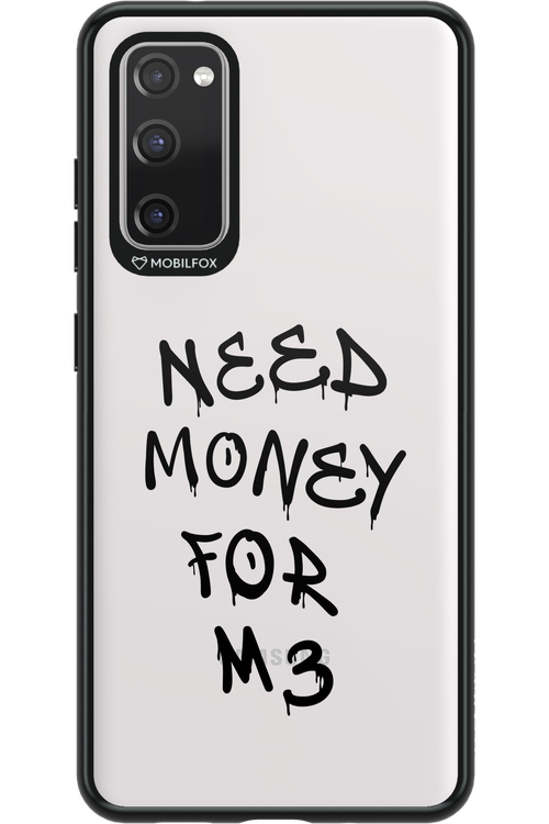 Need M3 Transparent Black - Samsung Galaxy S20 FE