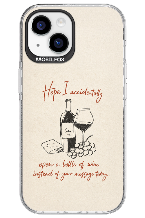 Bottle of wine 2.0 - Apple iPhone 15