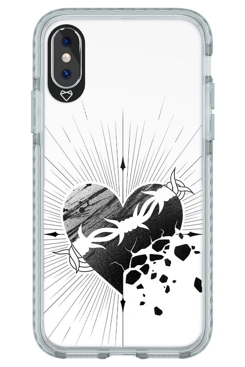 Fekete Szív 2.0 - Apple iPhone X