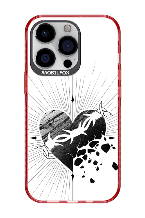 Fekete Szív 2.0 - Apple iPhone 13 Pro