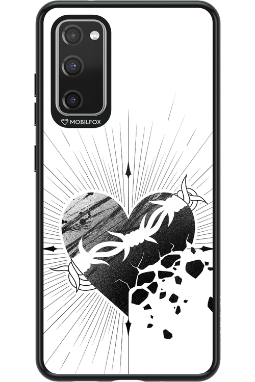 Fekete Szív 2.0 - Samsung Galaxy S20 FE