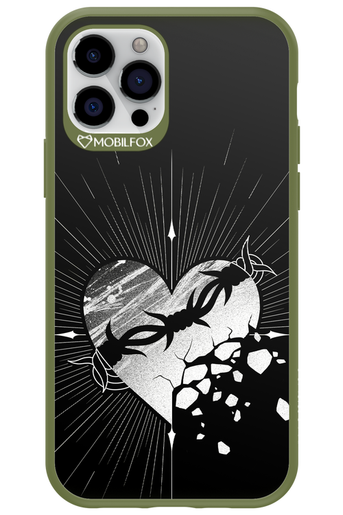 Fehér Szív - Apple iPhone 12 Pro