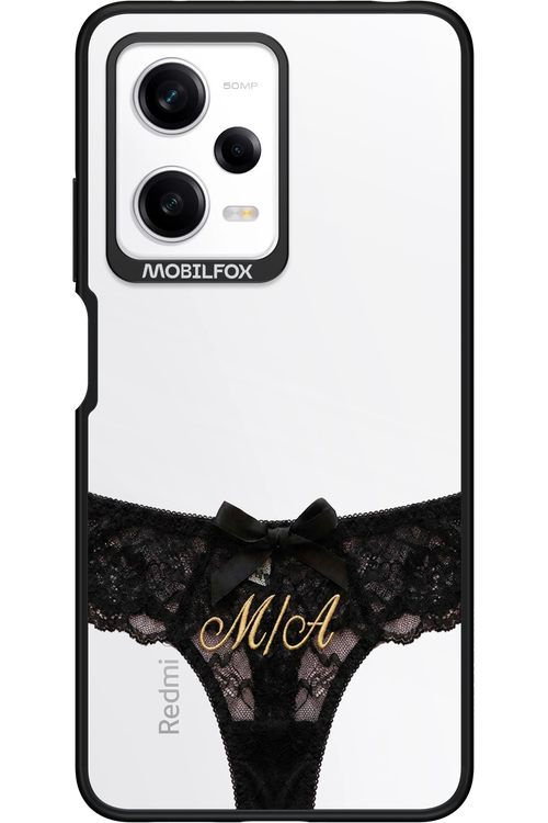 Black Panties Transparent 2.0 - Xiaomi Redmi Note 12 Pro 5G