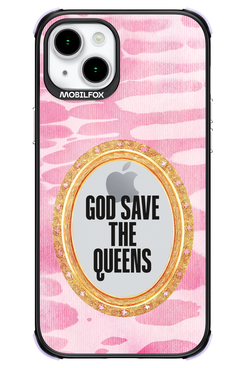 GOD SAVE THE QUEENS MIRROR - Apple iPhone 15 Plus