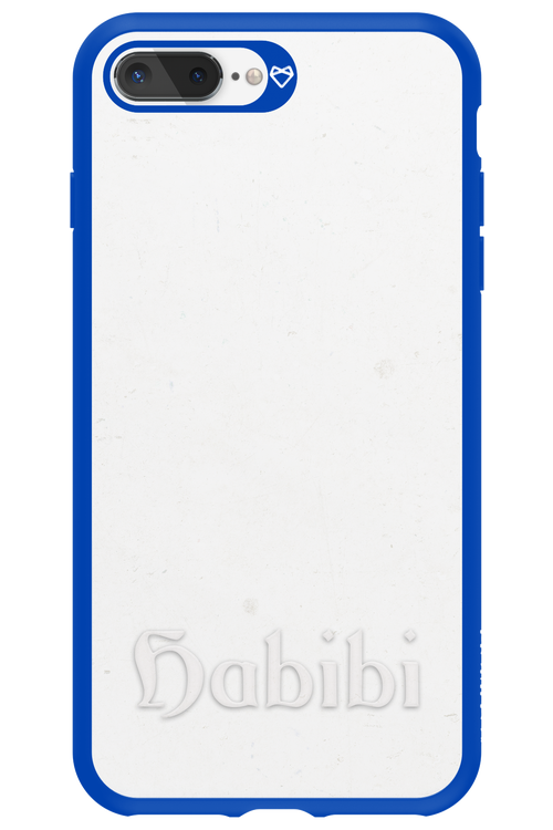 Habibi White on White - Apple iPhone 8 Plus