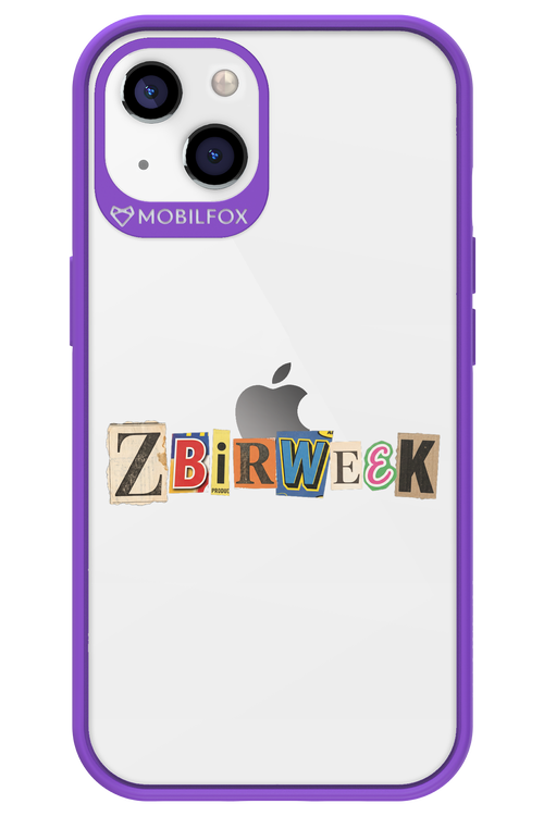 Zbirweek (transparent) 2.0 - Apple iPhone 13