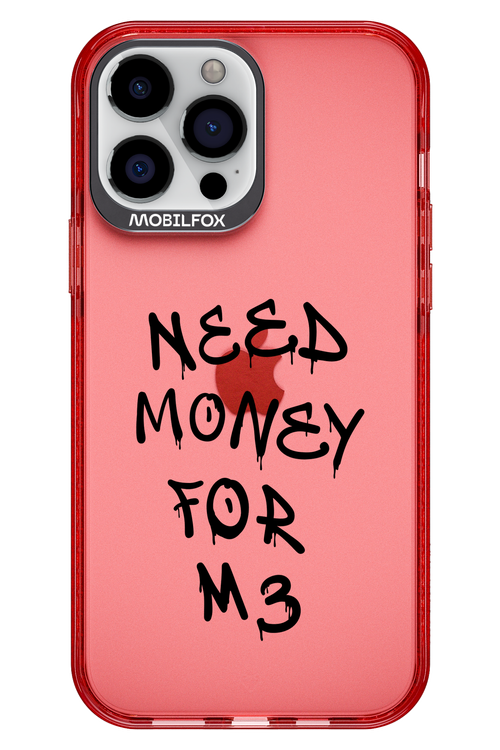 Need M3 Transparent Black - Apple iPhone 13 Pro Max