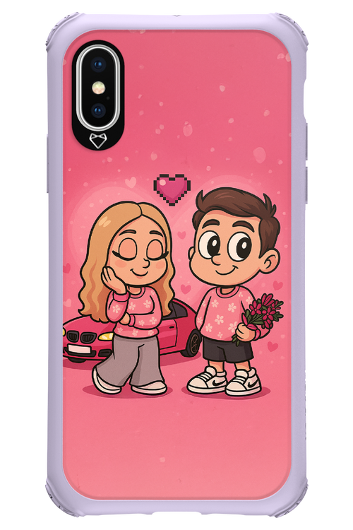 Pink Amour 2.0 - Apple iPhone X
