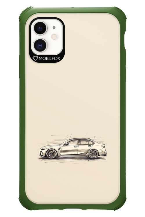 Sketch Car - Apple iPhone 11
