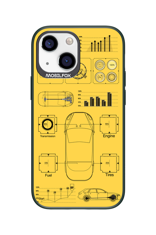 Grid Shift - Apple iPhone 13 Mini