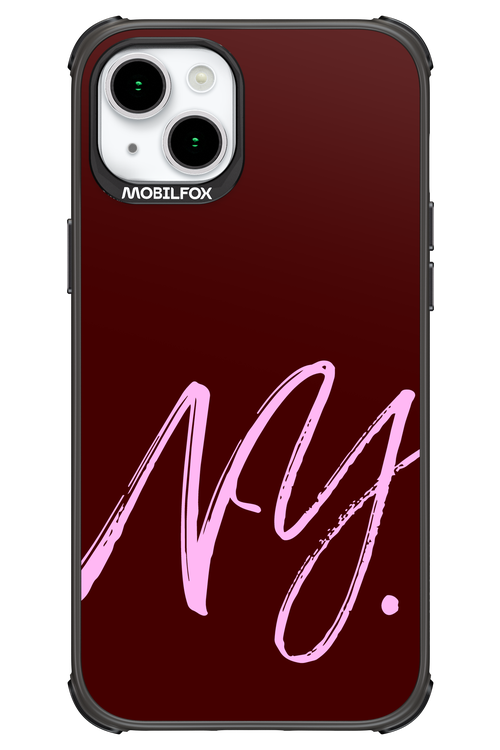 (Dark Blush) NY 2.0 - Apple iPhone 15 Plus