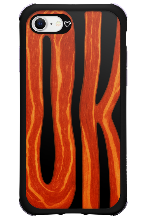 OK (Black-Red) - Apple iPhone SE 2022