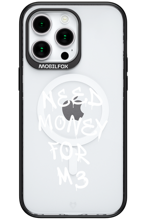 Need M3 Transparent White - Apple iPhone 15 Pro Max