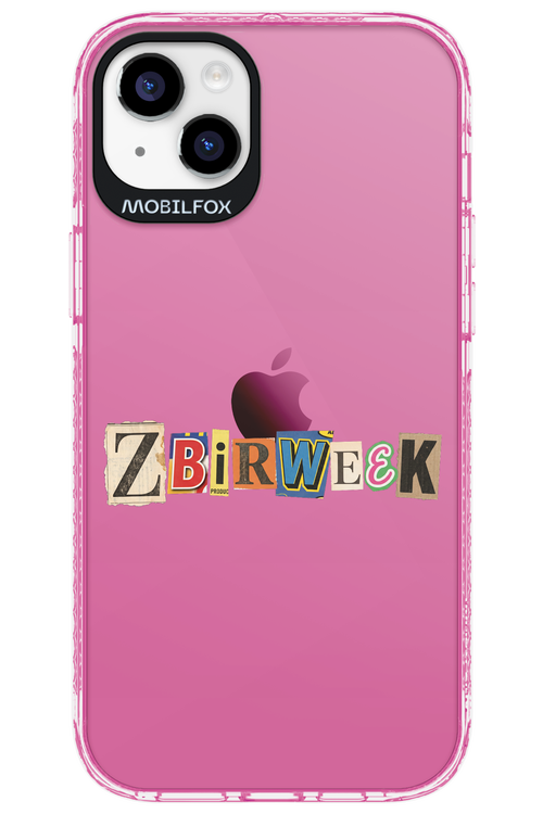 Zbirweek (transparent) 2.0 - Apple iPhone 14 Plus