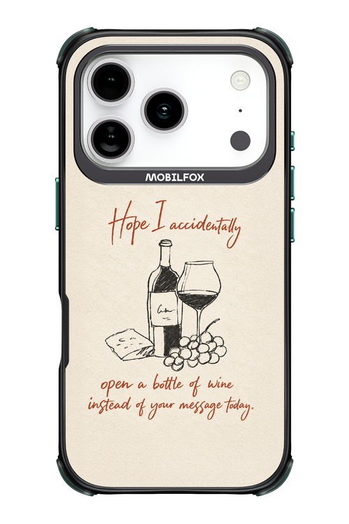 Bottle of wine 2.0 - Apple iPhone 17 Pro