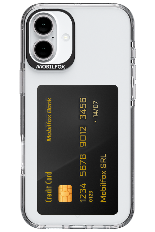 Black Card 2.0 - Apple iPhone 16 Plus