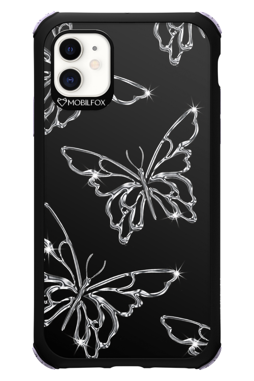 Silver Butterfly 2.0 - Apple iPhone 11
