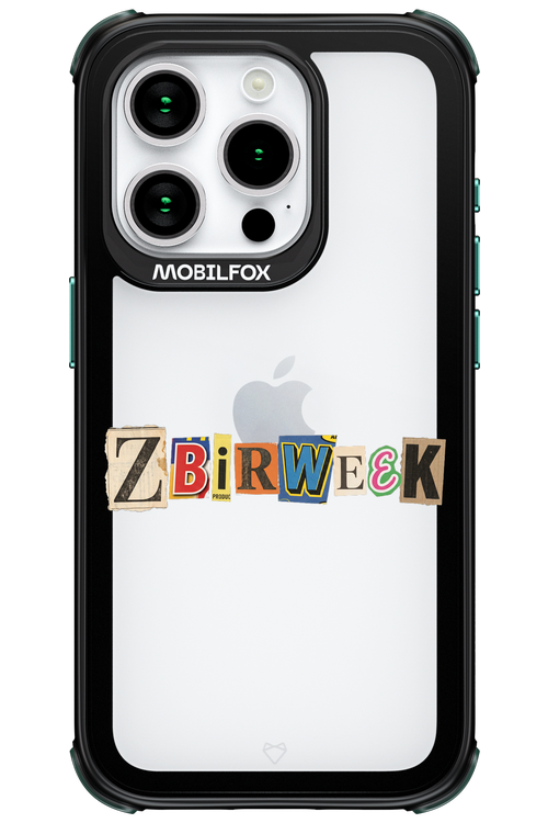 Zbirweek (transparent) 2.0 - Apple iPhone 15 Pro