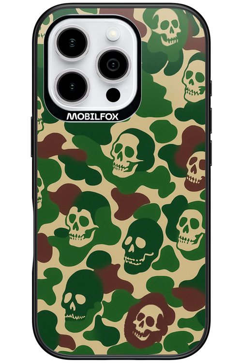 Camo Skull - Apple iPhone 16 Pro