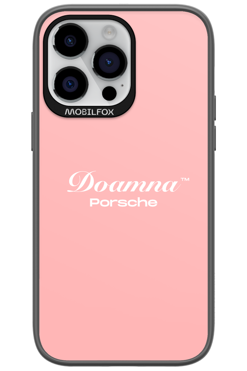 Doamna Porsche (pink) - Apple iPhone 14 Pro Max