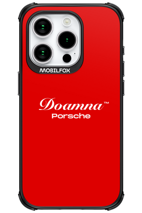 Doamna Porsche (red) - Apple iPhone 15 Pro