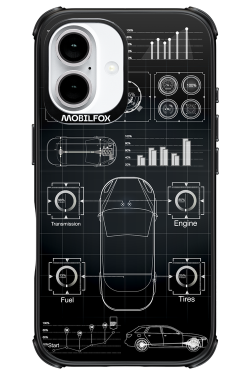 Cyber Grid 2.0 - Apple iPhone 16