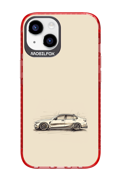 Sketch Car - Apple iPhone 14