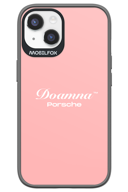 Doamna Porsche (pink) - Apple iPhone 14