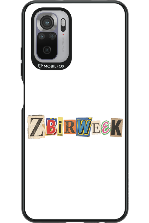 Zbirweek (white) 2.0 - Xiaomi Redmi Note 10