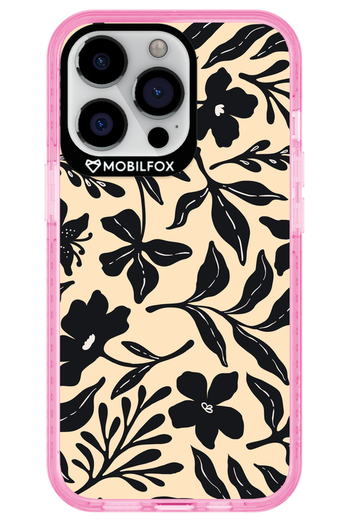 Black Flowers 2.0 - Apple iPhone 13 Pro