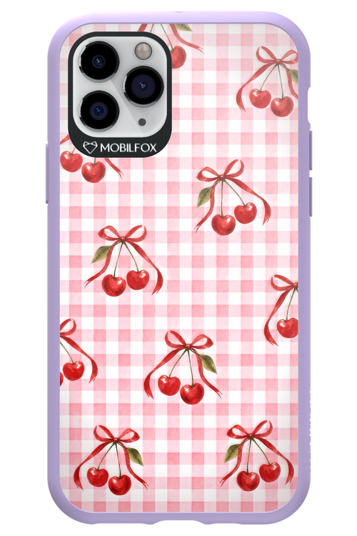 Pink Cherry Checked 2.0 - Apple iPhone 11 Pro