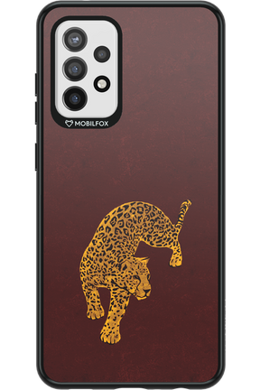 Burgundy Leopard - Samsung Galaxy A72