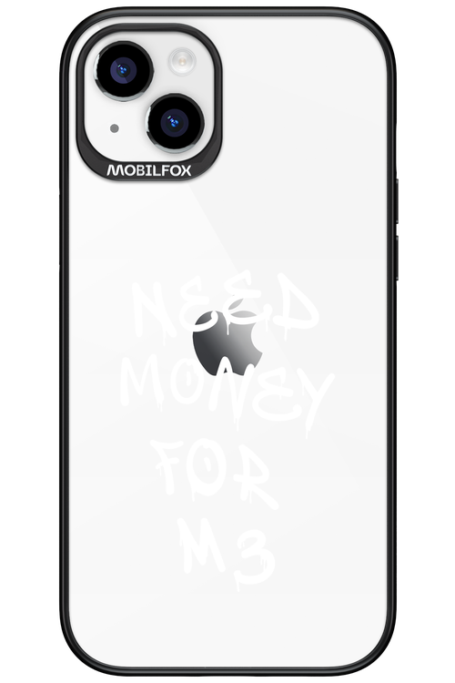 Need M3 Transparent White - Apple iPhone 15 Plus