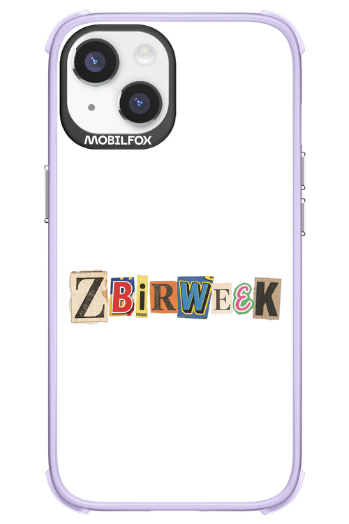 Zbirweek (white) 2.0 - Apple iPhone 14