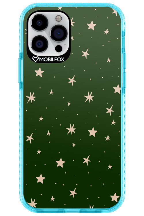 Forest Green Stars - Apple iPhone 12 Pro