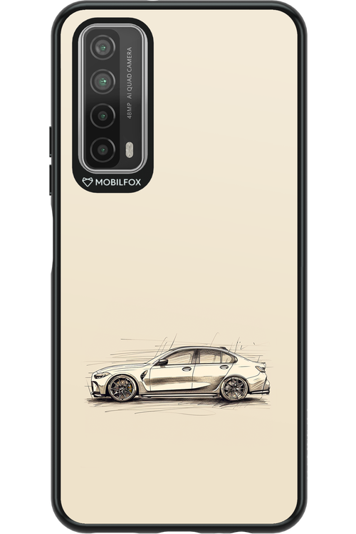 Sketch Car - Huawei P Smart 2021