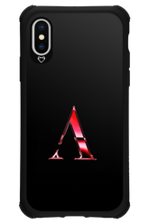 ⁠ ⁠Azteca Red Logo - Apple iPhone XS