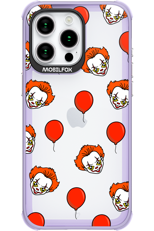 Mystery Clown (Transparent) - Apple iPhone 15 Pro Max