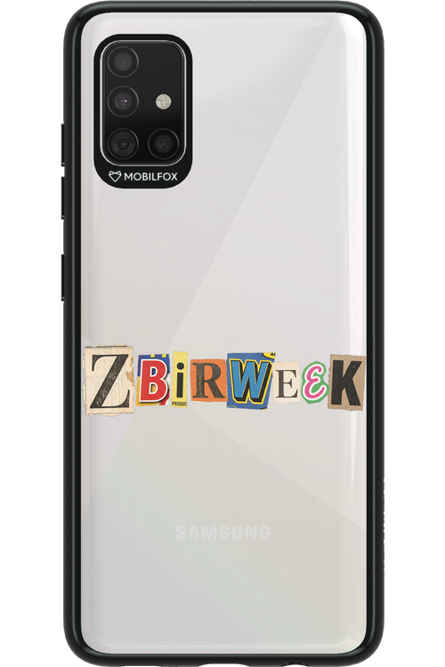 Zbirweek (transparent) 2.0 - Samsung Galaxy A51