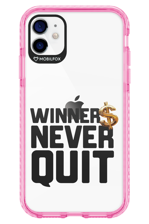 Winners Never Quit - Apple iPhone 11
