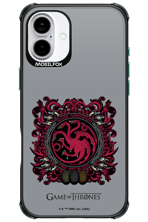 Fire and Blood. - Apple iPhone 16 Plus