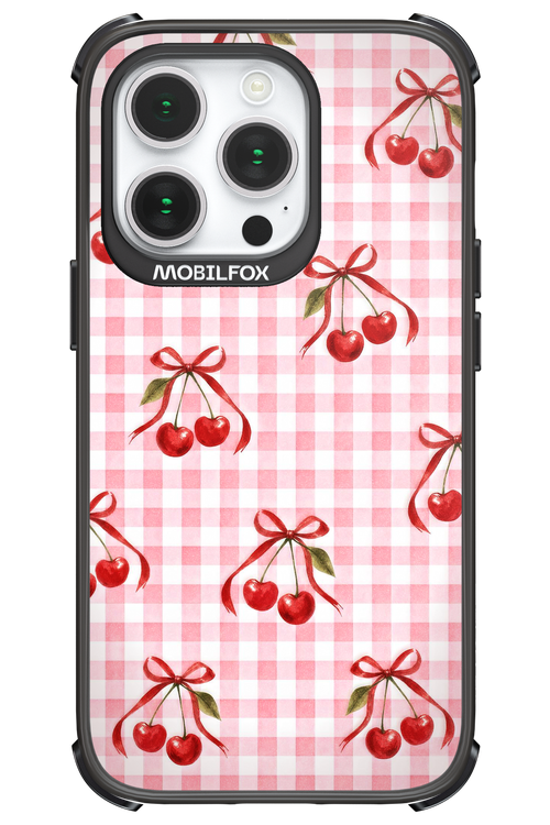 Pink Cherry Checked 2.0 - Apple iPhone 14 Pro